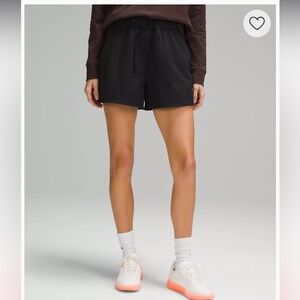 Lululemon Cinchable Waist High Rise‎ Woven Black Shorts Size 2
